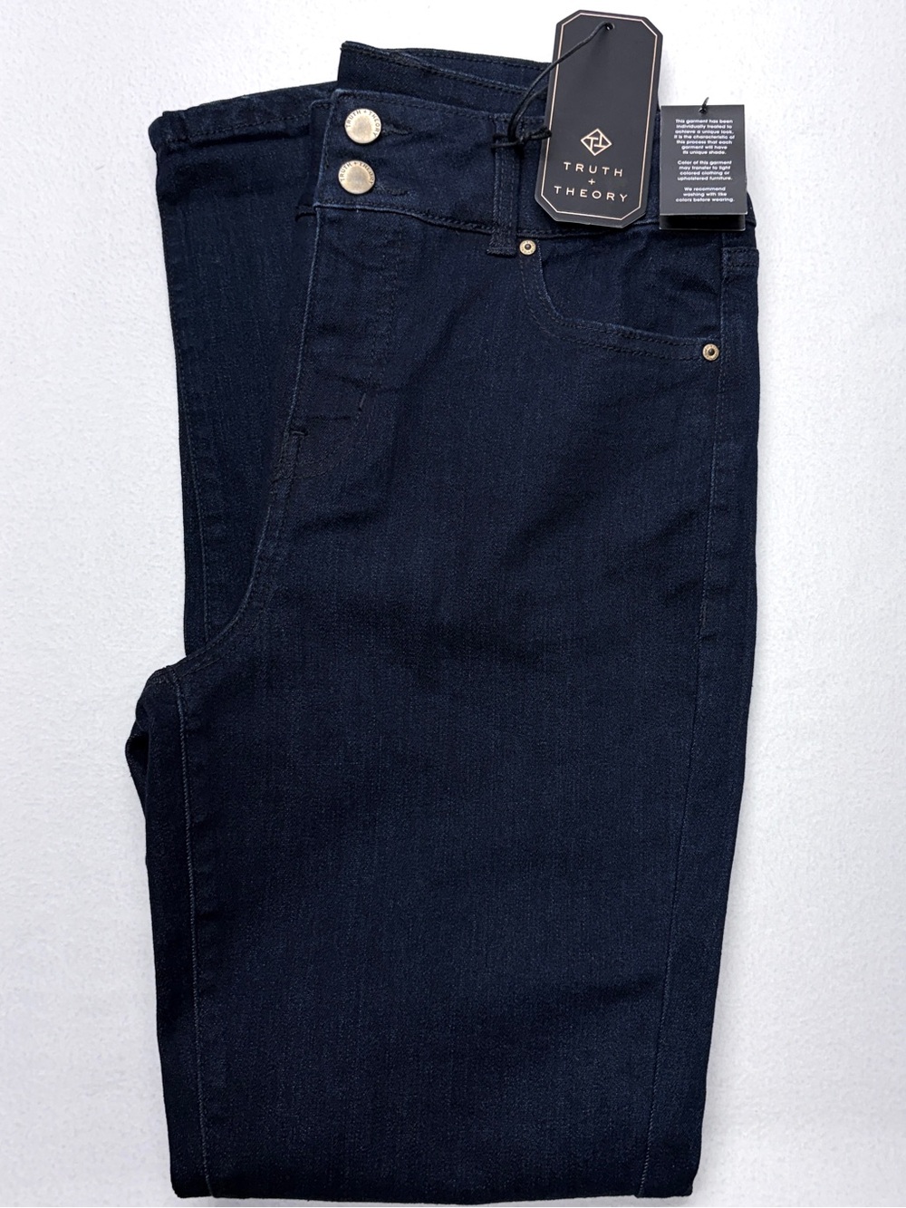 Truth + Theory Skinny Jeans Women’s 6 Dark Blue Indigo Rinse NWT